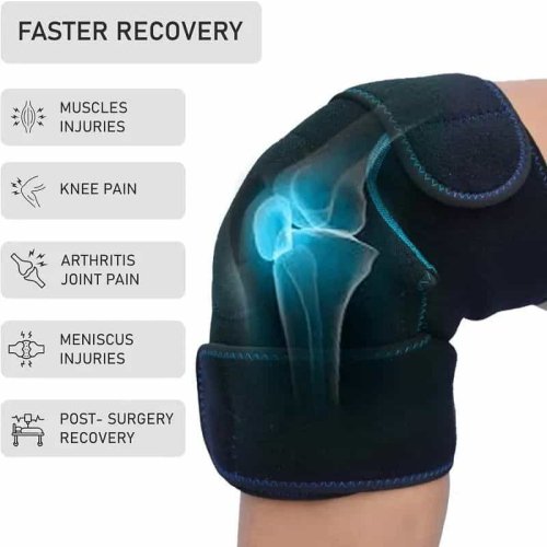 Soporte Rodilla Con Gel Pack Para Frío / Calor - Imagen 4