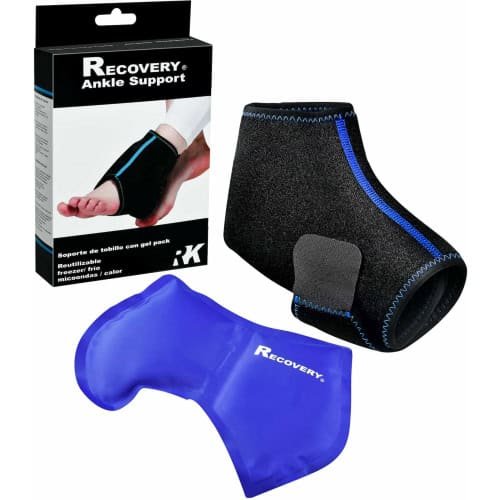 Soporte Tobillo - Con Gel Pack Para Frío / Calor