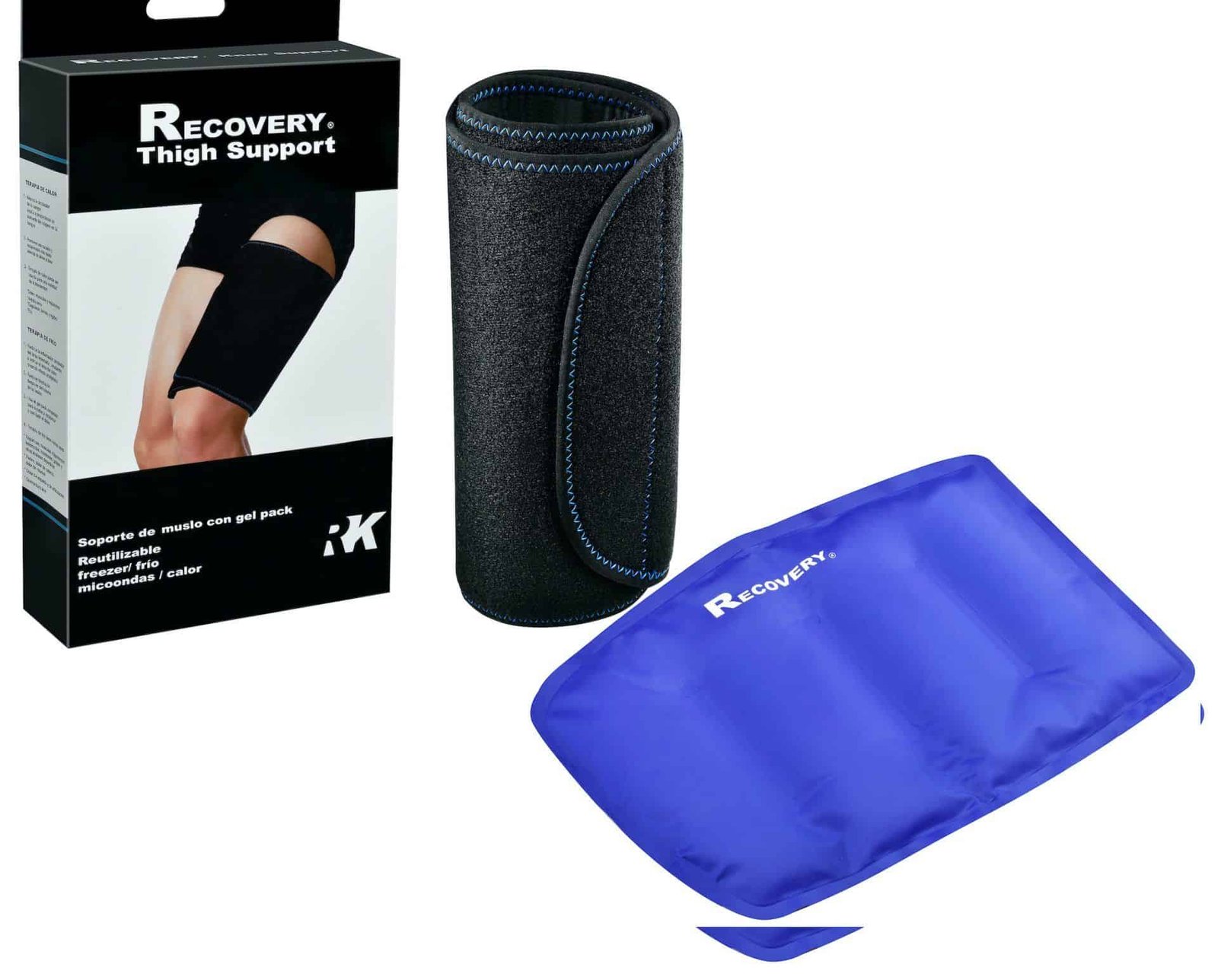 Soporte Muslo o Pantorrilla Con Gel Pack Para Frío / Calor