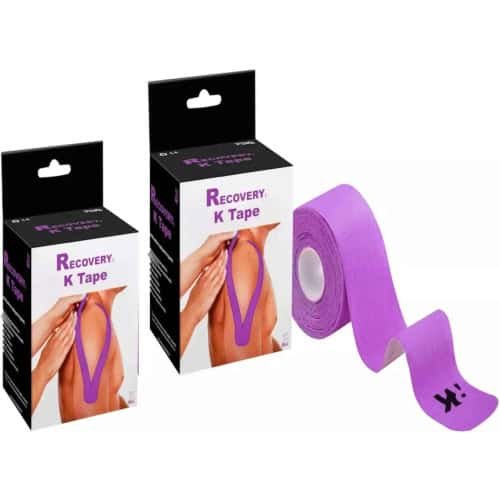 Duo Pack Cinta/Tape Kinesiológico Morado 5cmx5mt Precortada