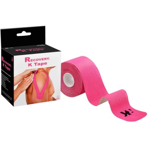 Tape Kinesiológico Precortado Rosado 5 cm x 5mt