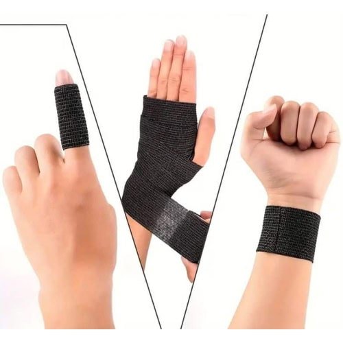Venda Autoadherente Negro 7.5cm X 4.5mt - Imagen 2