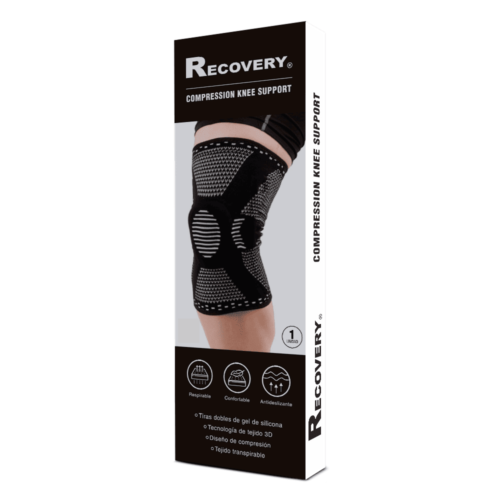 Pack Rodillera Deportiva Ortopédica con Soporte Lateral - Artritis Gym - Gris - Imagen 6