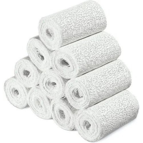 Pack 10 Vendas De Yeso 15 Cmx 2,7mt Yesoterapia, Lesiones - Imagen 3