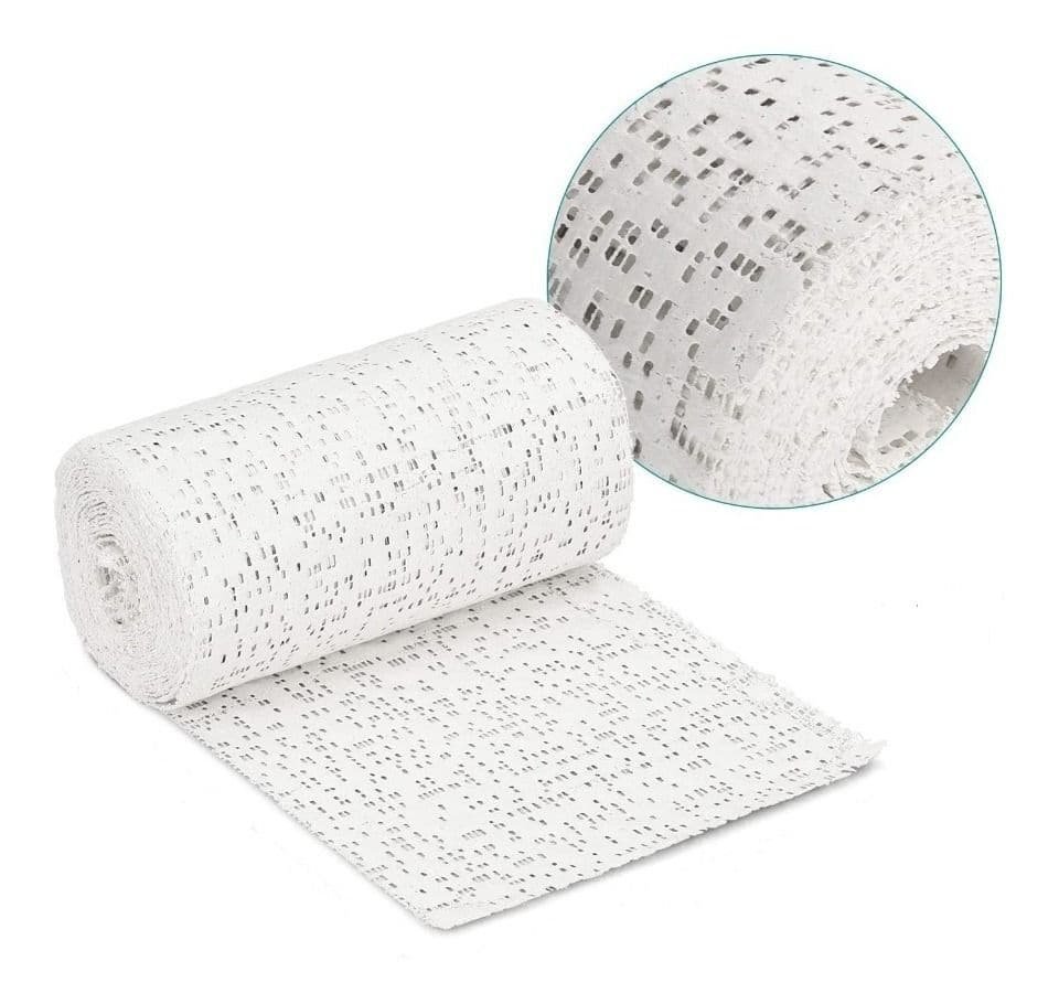 Venda De Yeso 10 Cm X 2,7 mt Yesoterapia, Lesiones - Imagen 3