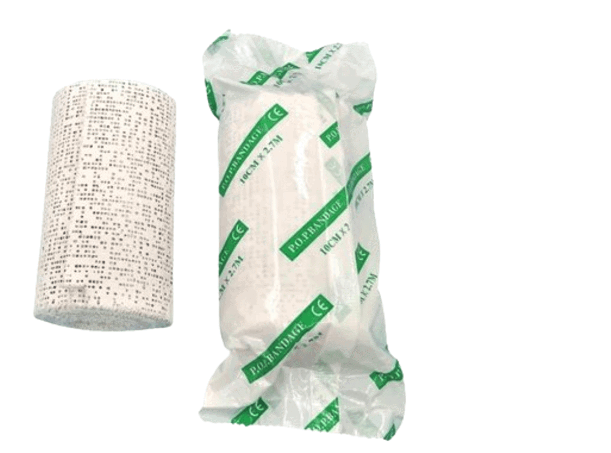 Venda De Yeso 10 Cm X 2,7 mt Yesoterapia, Lesiones