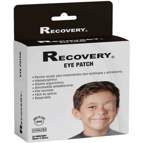Parche Ocular - 20 Unidades 58mm X 80mm