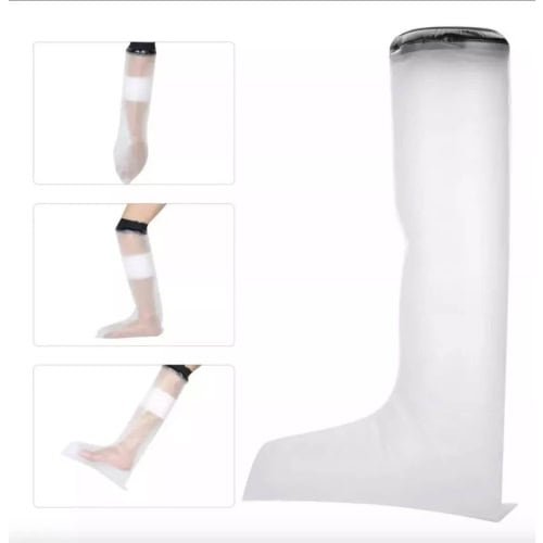 Duo Pack Protector Impermeable Para Pierna Vendaje, Yeso - Imagen 3