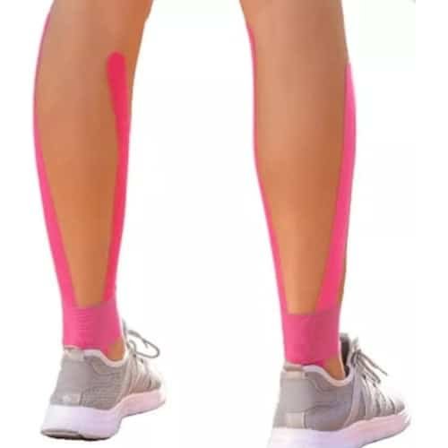 Duo Pack Cinta/Tape Kinesiológico Rosado 5cmx5mt Precortada - Imagen 4