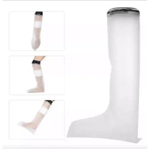 Protector Impermeable para Pierna - Vendaje, Yeso y Heridas - Imagen 4